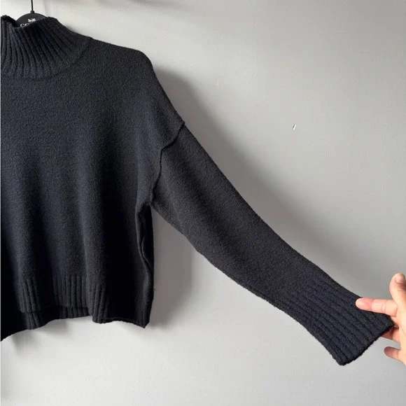 Free People Vancouver Mock Neck Sweater Size S - Picture 7 of 14